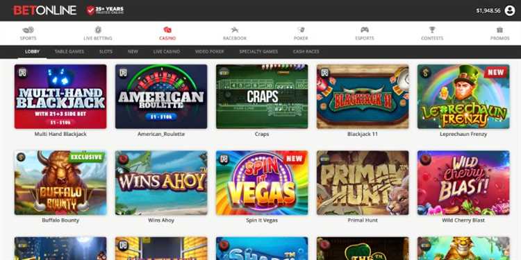 Best online casino sites