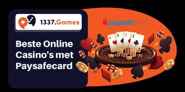 Casino online paysafecard