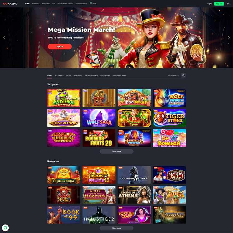 Joo casino online casino