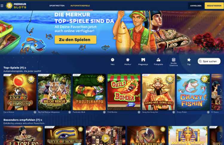 Die besten Gewinnchancen im Merkur Online Casino