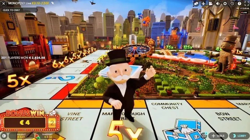 Monopoly online casino