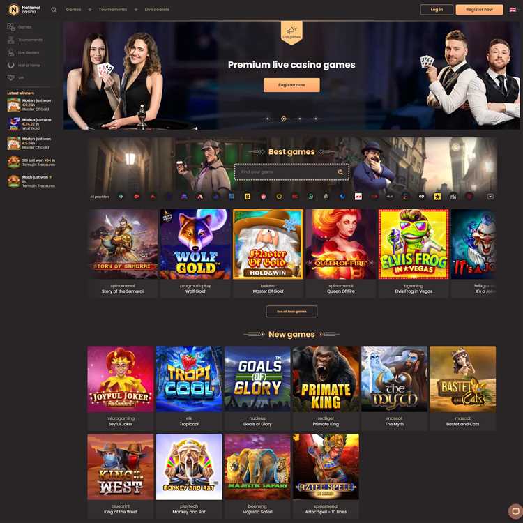 National casino online