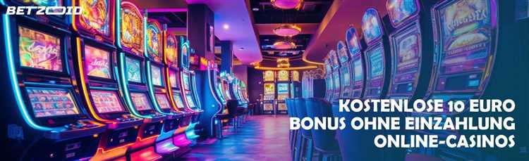 Online casino 10 euro bonus ohne einzahlung