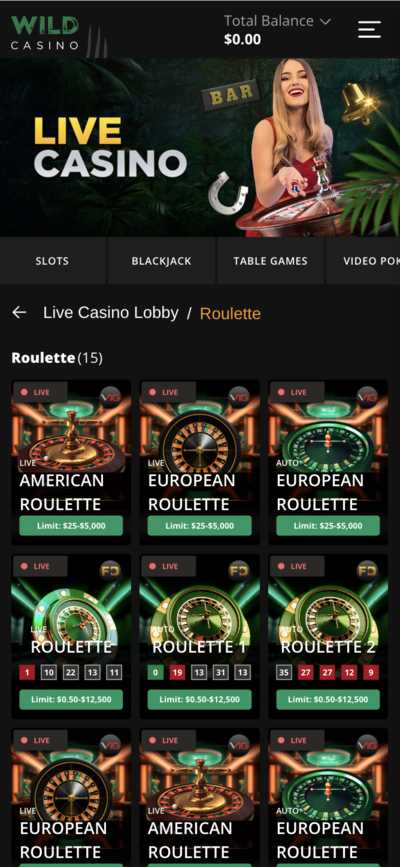 Online casino app