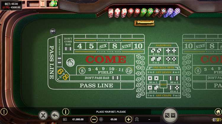 Online casino craps