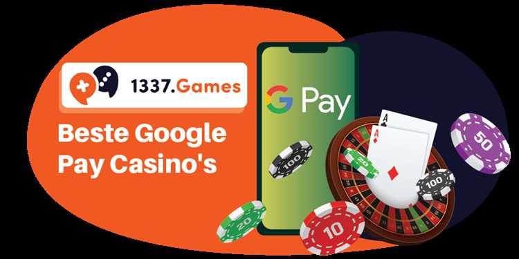 Online casino google pay