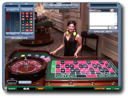 Online casino live roulette