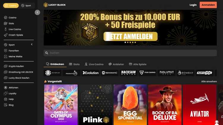 Online casino mit sofort auszahlung