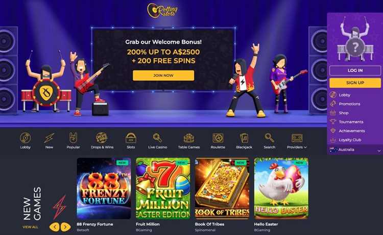 Rollingslots online casino