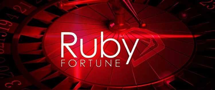 Ruby fortune online casino