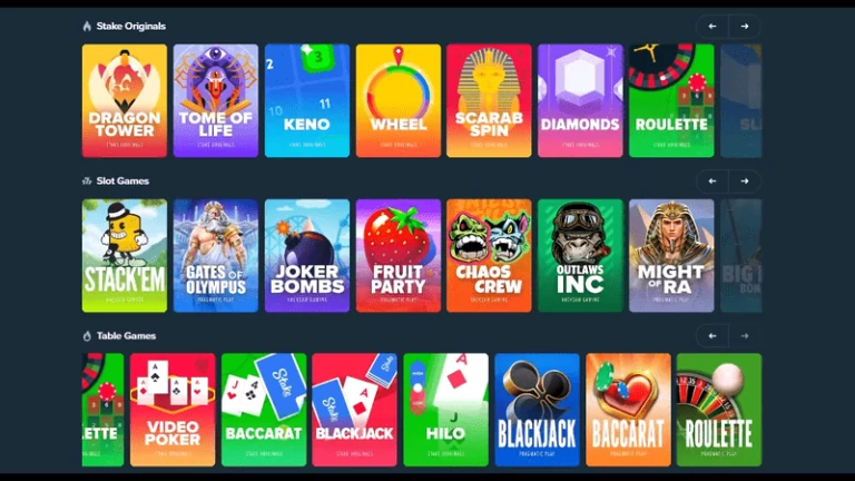 Stake online casino