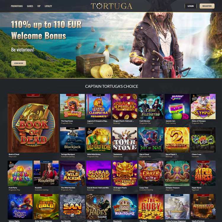 Tortuga online casino