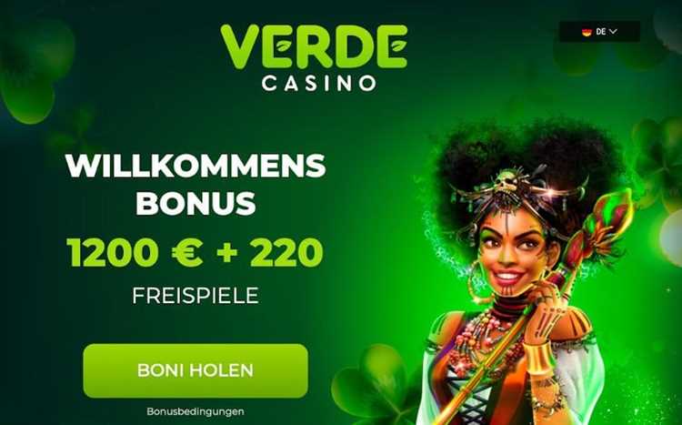 Verde casino welche spiele mit bonusgeld