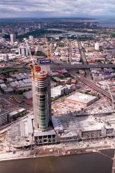 When was crown casino built