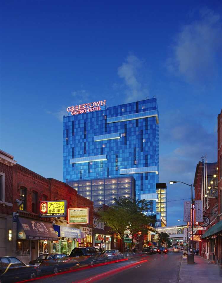 When was greektown casino built