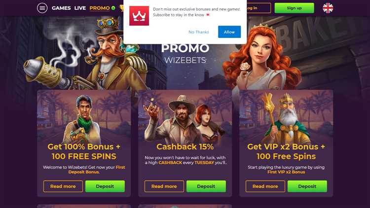 Wizebets casino online