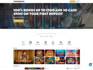 Wunderino online casino