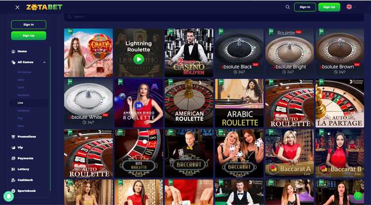 Zotabet online casino